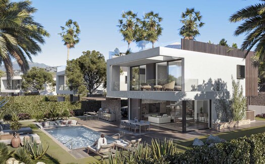 The exclusive houses El Campanario in Estepona