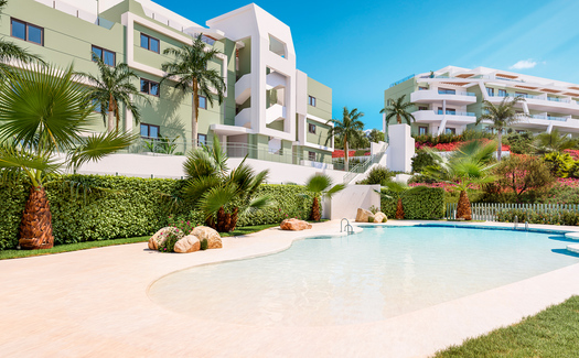 Apartments with a touch of exoticism in La Cala de Mijas
