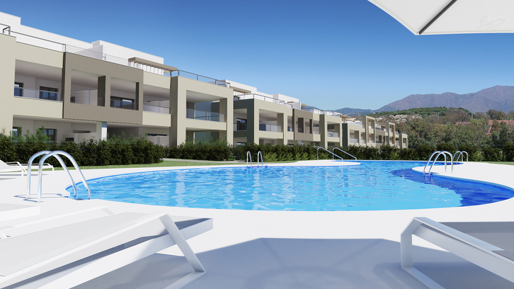 Apartamente lângă plajă în Casares Costa
