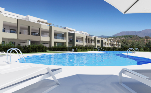 Apartments by the beach in Casares Costa