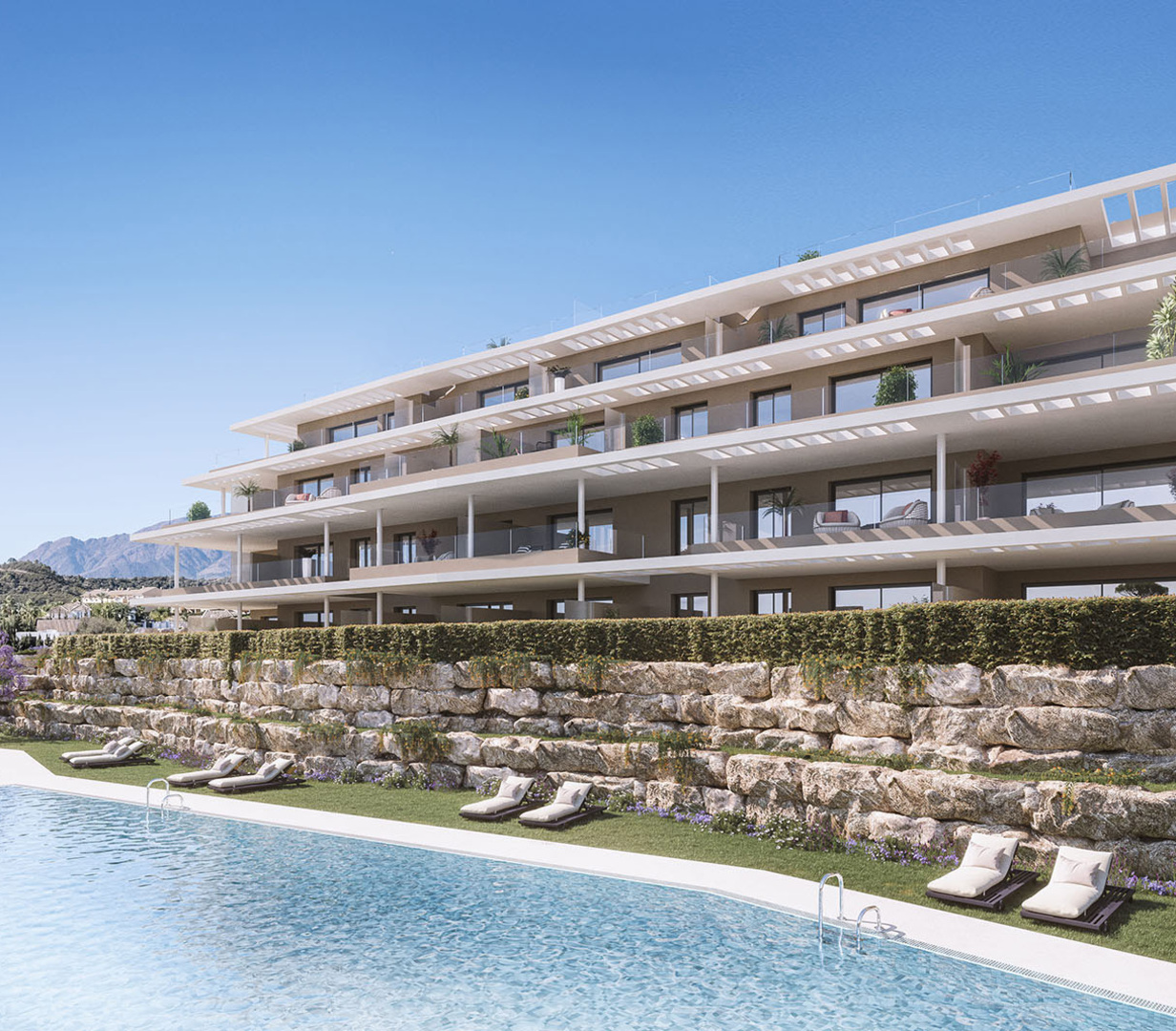 Modern apartments in La Resina