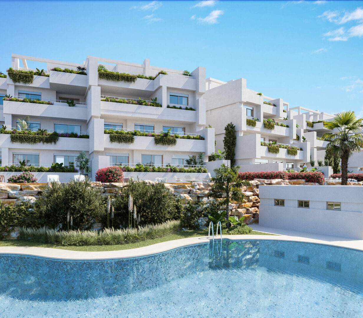 Design apartments in La Gaspara near the golf course