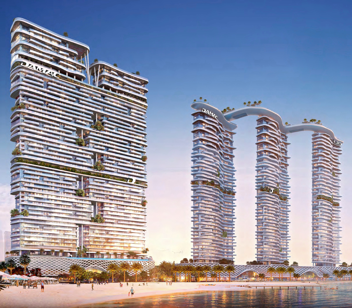 Luxuriöse Strandresidenz in Dubai Marina, inspiriert von der italienischen Modemarke Cavalli