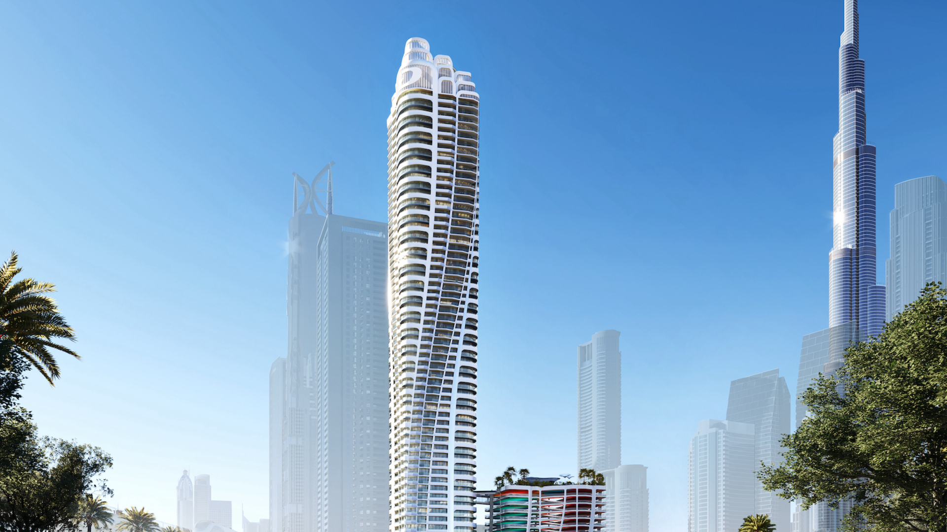 Luxury apartments in the center of Dubai right next to Burj Khalifa on Sheikh Zayed Road