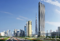 Ein ikonischer Wohnwolkenkratzer im Herzen von Dubai in der Business Bay