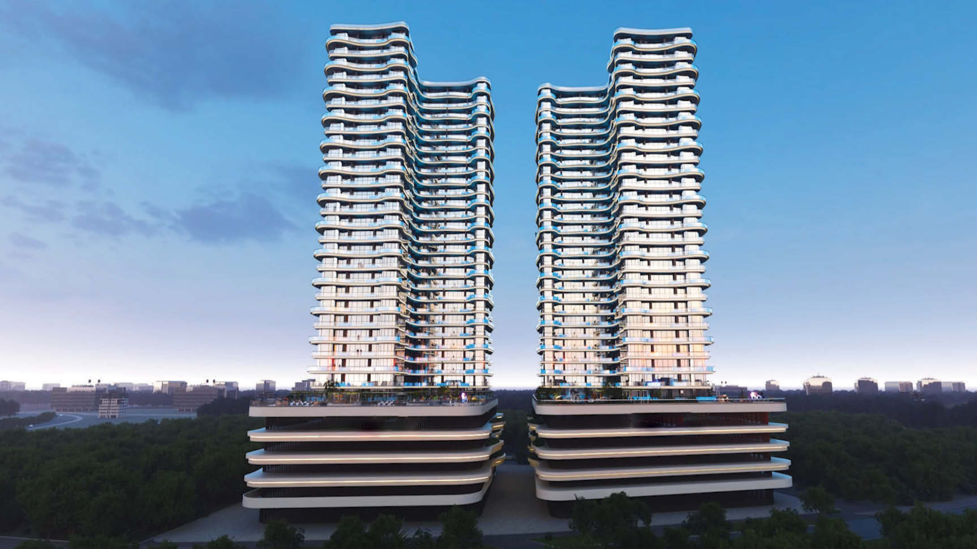 Appartamenti con piscina privata nel cuore verde di Dubai