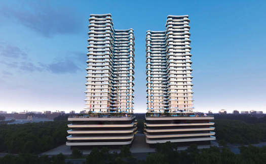 Apartments with private pools in the green heart of Dubai