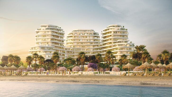Уникальные резиденции на первой береговой линии новой Золотой Мили в Малаге