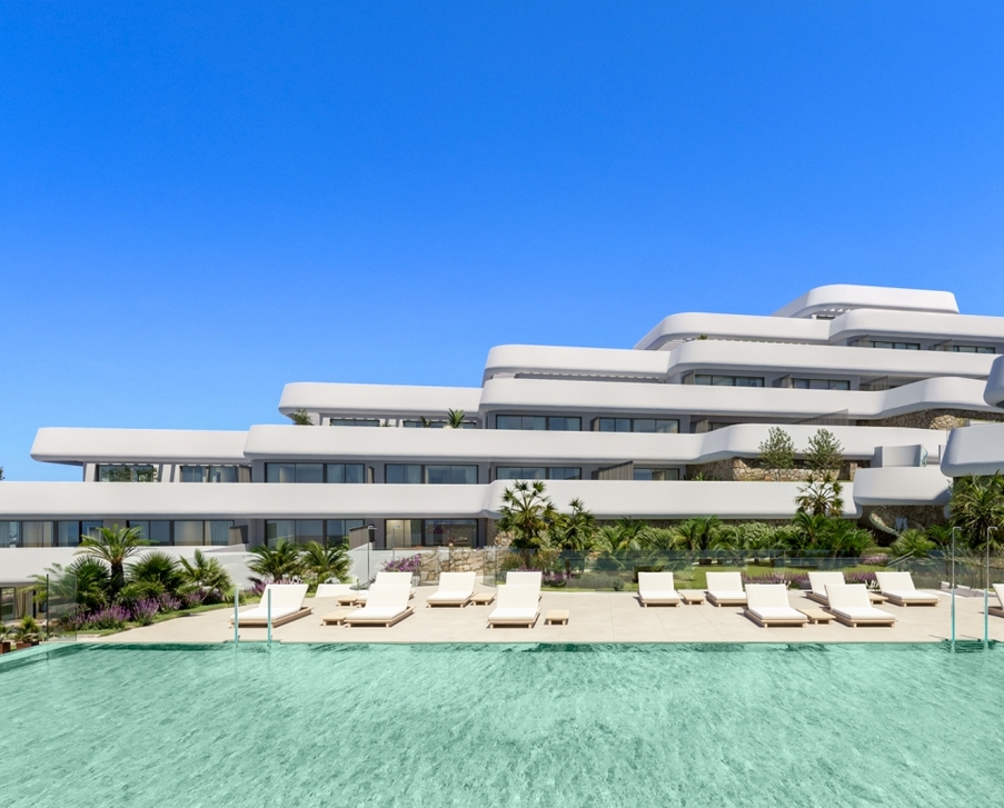 Apartments in a quiet location by the sea and the golf course