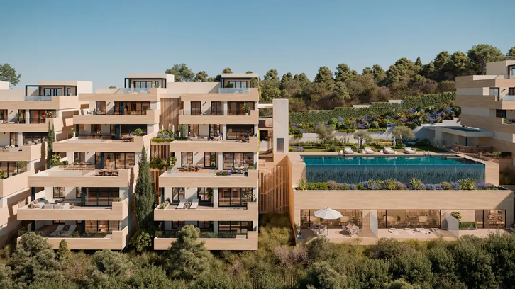 Residencia panorámica con vistas en Marbella