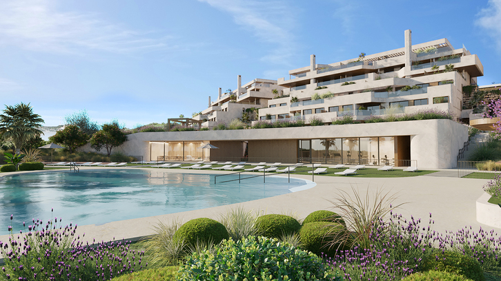 Апартаменты в тихом месте у моря и полей для гольфа.