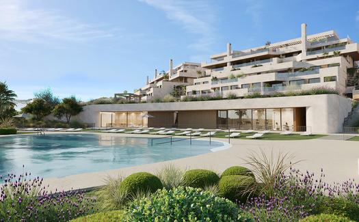 Appartements situés dans un endroit paisible en bord de mer et à proximité de terrains de golf